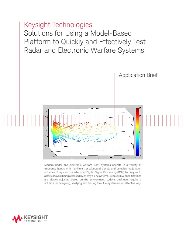 Radar and Electronic Warfare (EW) System Testing PDF Asset Page Keysight